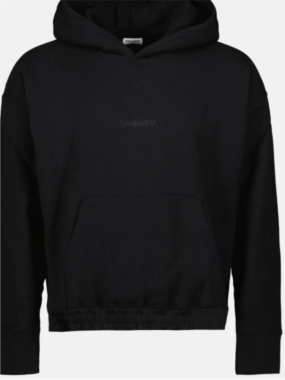 Men’s Saint Laurent fleece tonal logo hoodie size XXL made Italy